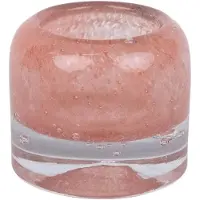 Olsson & Jensen Leah kynttilälyhty Ø7,5 cm Koralli
