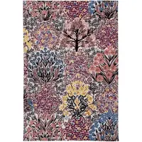 Almedahls Botanic Garden -keittiöpyyhe 40 x 70 cm Vaaleanpunaruskea