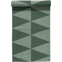 Scandi Living Rime muovimatto vihreä 70 x 250 cm