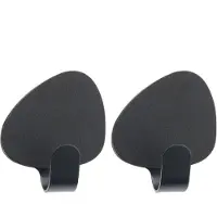 Lind DNA Curve Nupo -koukku M, 2-pakkaus Black