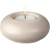 Scandi Living Stone lyhty Ø9 cm Beige