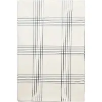 Broste Copenhagen Alice pöytäliina 160x300 cm, Black-Natural