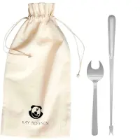Kay bojesen Skaldyrssæt, 8 Dele - Silver - ONE SIZE