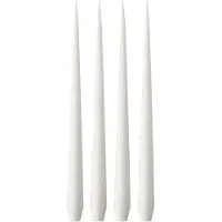 Ester & Erik -kynttilä, 4-pakkaus matta White ash 21, 42 cm