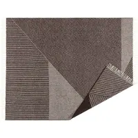 NJRD Stripes villahuopa 130x185 cm Ruskea