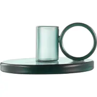 Muurla Loop kynttilänjalka Ø11 cm Sorsanvihreä