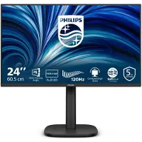 Philips 3000 series 24B2N3200J/00, 60,5 cm (23.8"), 1920 x 1080 pikseliä, Full HD, LCD, 4 ms, Musta