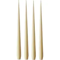 Ester & Erik -kynttilä, 4-pakkaus matta Pale ginger 14, 32 cm