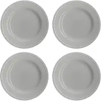 Scandi Living Dots asetti 22 cm 4-pakkaus Harmaa