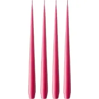 Ester & Erik -kynttilä, 4-pakkaus matta Deep pink 41/2, 42 cm
