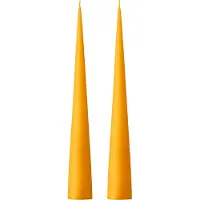 Ester & Erik -kartiokynttilä 37 cm, 2-pakkaus matta 85 Mango