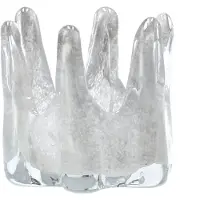 Olsson & Jensen Helix kynttilälyhty Ø10,5 cm Vaaleanharmaa