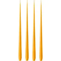 Ester & Erik -kynttilä, 4-pakkaus matta 85 Mango, 32 cm