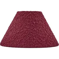 Globen Lighting Iris 20 lampunvarjostin Bouclé viininpunainen