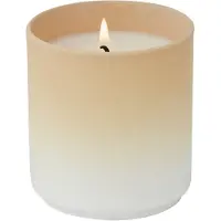 Design Letters Dip Dye Scented candle Small Beige