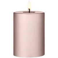 Ester & Erik LED-pöytäkynttilä 94 Champagne Metallic, 10 cm