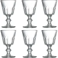 La Rochère Perigord pieni jalallinen lasi 22 cl 6 kpl Transparent