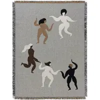 Ferm Living Free tapestry huopa 120 x 170 cm Grey