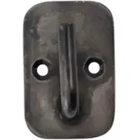House Doctor Pati koukku seisova 6 cm Musta antiikki