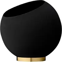 AYTM Globe kukkaruukku, L, musta