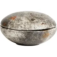 Muubs Echo Bonbonniere Rasia Ø18 cm Ruoste-harmaa