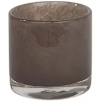 Olsson & Jensen Nilla kynttilälyhty 8 cm Ruskeanharmaa