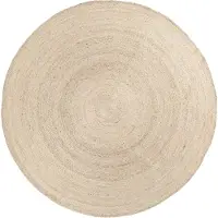 Dixie Elin matto natural grey Ø150 cm