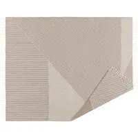 NJRD Stripes villahuopa 130x185 cm Beige