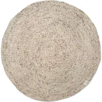Classic collection Merino villamatto pyöreä Ø 160 cm Beige