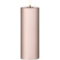 Ester & Erik LED-pöytäkynttilä 94 Champagne Metallic, 20 cm