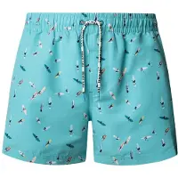 Pepe Jeans for man. PMB100020 Blue Surf Swimsuit (M), Beachwear, Polyester