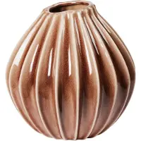 Broste Copenhagen Wide maljakko L 30 cm Fawn
