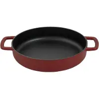 ComBekk emaloitu valurautainen paistinpannu Ø24 cm Bordeaux