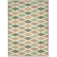 Classic collection Röllakan Korsnäs matto Vihreäbeige, 200x300 cm
