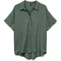 Vero Moda Pusero 'VMMelaney' tummanvihreä