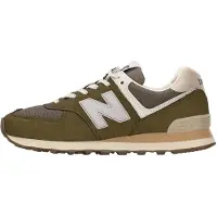 New Balance Matalavartiset tennarit '574' vihreä / valkoinen