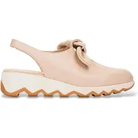 Wonders for woman. C-7602 Leather Shoes Simon02 beige (36), 3 to 5 cm, None, Casual