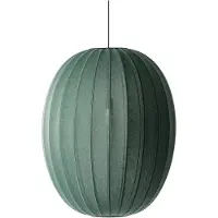 Made By Hand Knit-Wit 65 High Oval riippuvalaisin Tweed green