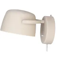 Scandi Living Halo seinävalaisin Ø16 cm Beige