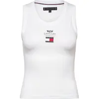 Tommy Hilfiger Toppi verenpunainen / musta / valkoinen