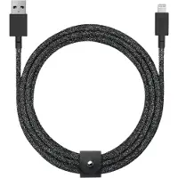 Native Union Belt USB-A - Lightning kaapeli (musta)