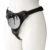 Willie City Strap-On Valjaat Imukuppidildoille - Black