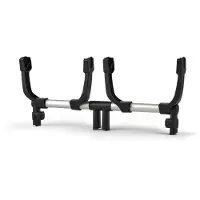 Bugaboo Twin Auton Istuimen Sovittimet Black Black One Size Musta One Size Pojat, Tytöt