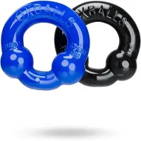 Vuxen Ultraballs Cock Rings Black & Blue
