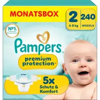 Pampers Premium Protection New Baby Vaipat, 4-8 kg