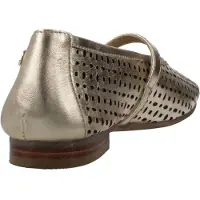 Carmela for woman. 16304803-ORO Leather Shoes 163048 gold (38), Flat, Buckle, Casual, Classic