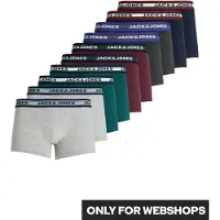 Jack & Jones Solid Boxerit 10 Yksiköt
