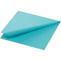 Duni Lautasliina 24x24 cm 3-kerroksinen mintunsininen, 250 kpl/pkt - (8 pkt x 250 kpl/laatikko)