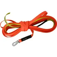 Grännakopplet Track line with reflective end 10m Neon orange