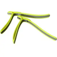 Grännakopplet Reflex flaps pair for Garmin, pair Neon yellow